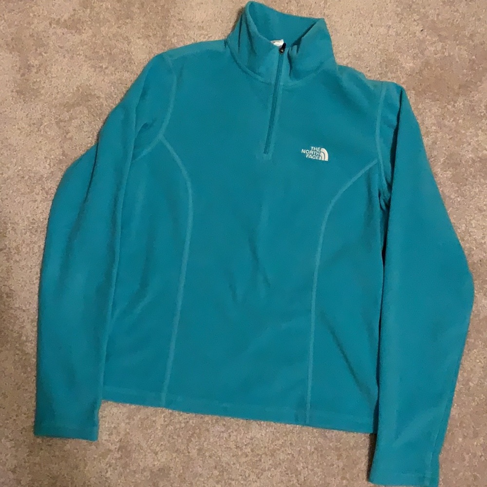 The North FaceTKA Glacier 1/4-Zip Fleece Pullover - Women's (Tortoise blue)